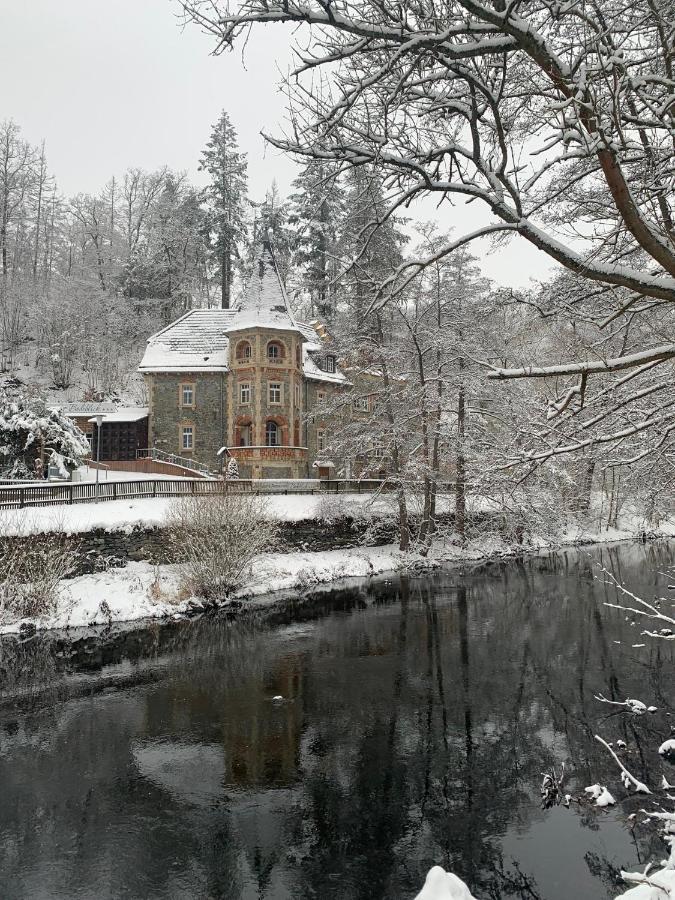 Ferienhaus Andrea Am Bodetal Treseburg Esterno foto