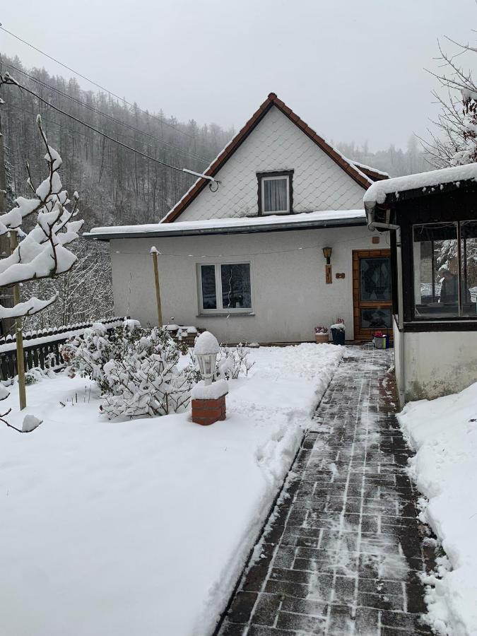 Ferienhaus Andrea Am Bodetal Treseburg Esterno foto