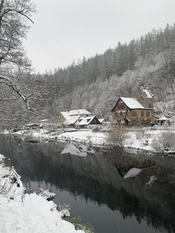 Ferienhaus Andrea Am Bodetal Treseburg Esterno foto
